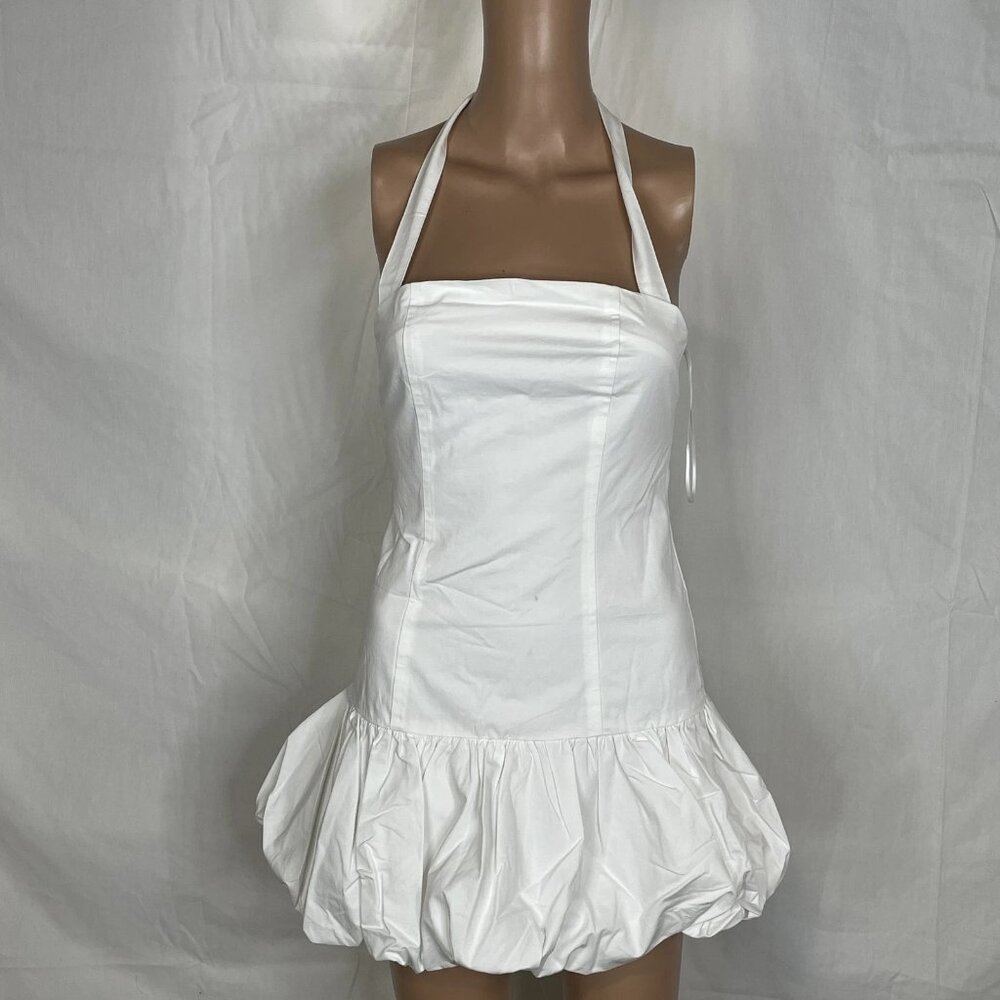 NEW LIONESS Sofia Mini Dress – White/Porcelain – Size XS – NWT
